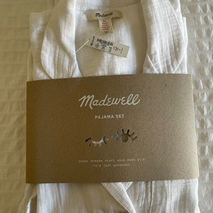 Madewell lightspun pajama set